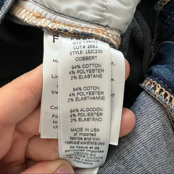 Frame Le Skinny De Jeanne Crop Jeans - Picture 10 of 11